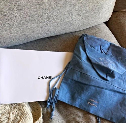 Chanel blue canvas - blue,